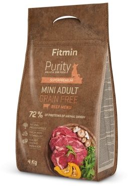 Fitmin Purity Dog GF Adult Mini Beef 4 kg