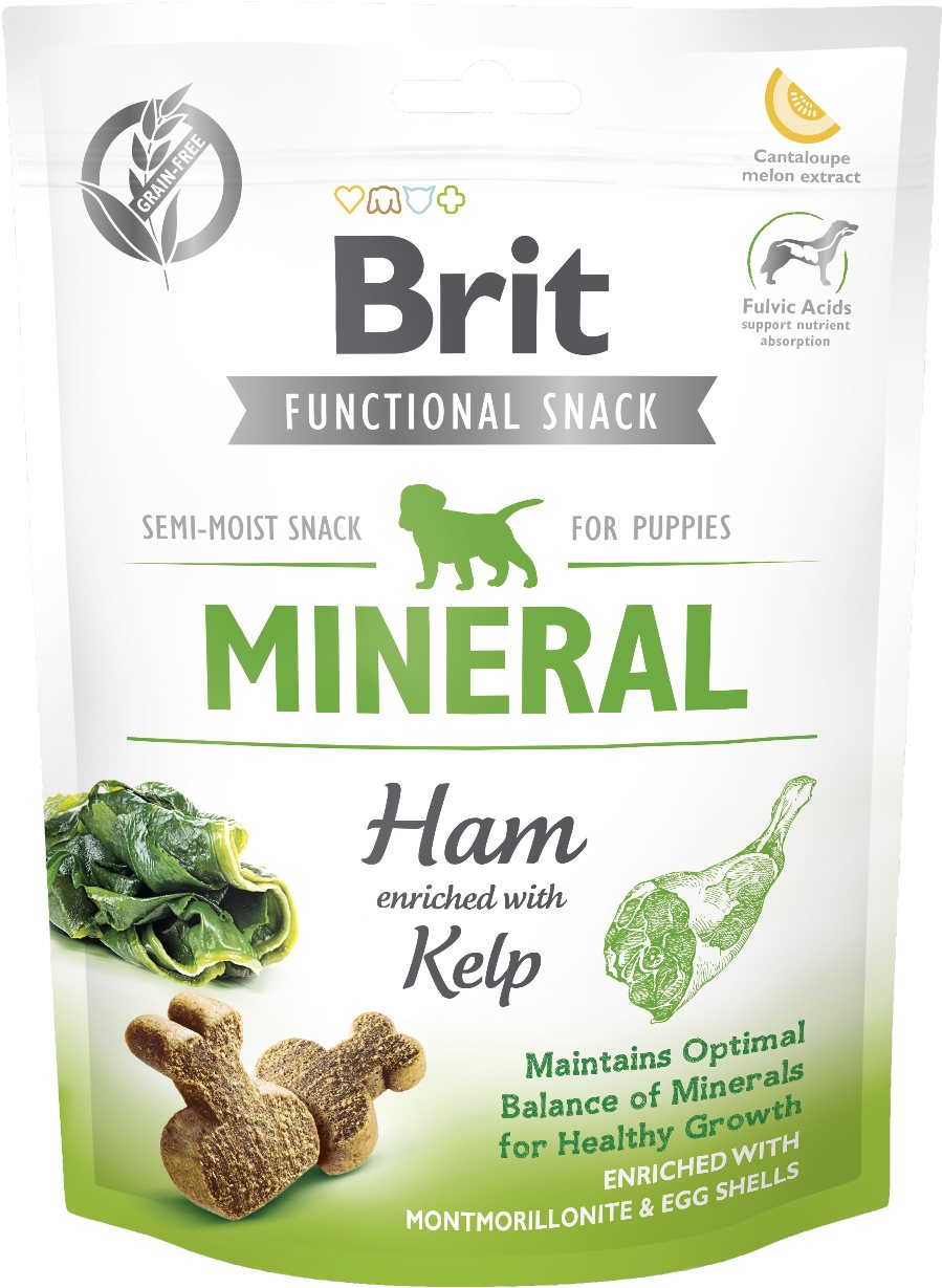 Brit Care Dog Functional Snack Mineral Ham for Puppies 150 g