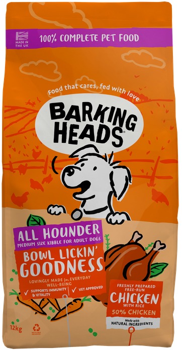 Barking Heads Bowl Lickin’ Chicken 12 kg