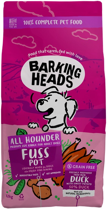 Barking Heads Doggylicious Duck 12 kg