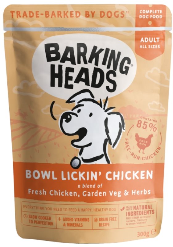 Barking Heads Bowl Lickin’ Chicken kapsička 300 g