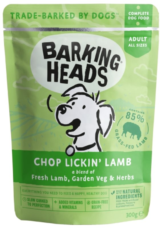 Barking Heads Chop Lickin’ Lamb kapsička 300 g