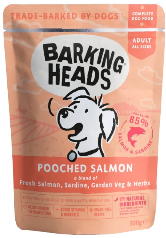Barking Heads Pooched Salmon kapsička 300 g