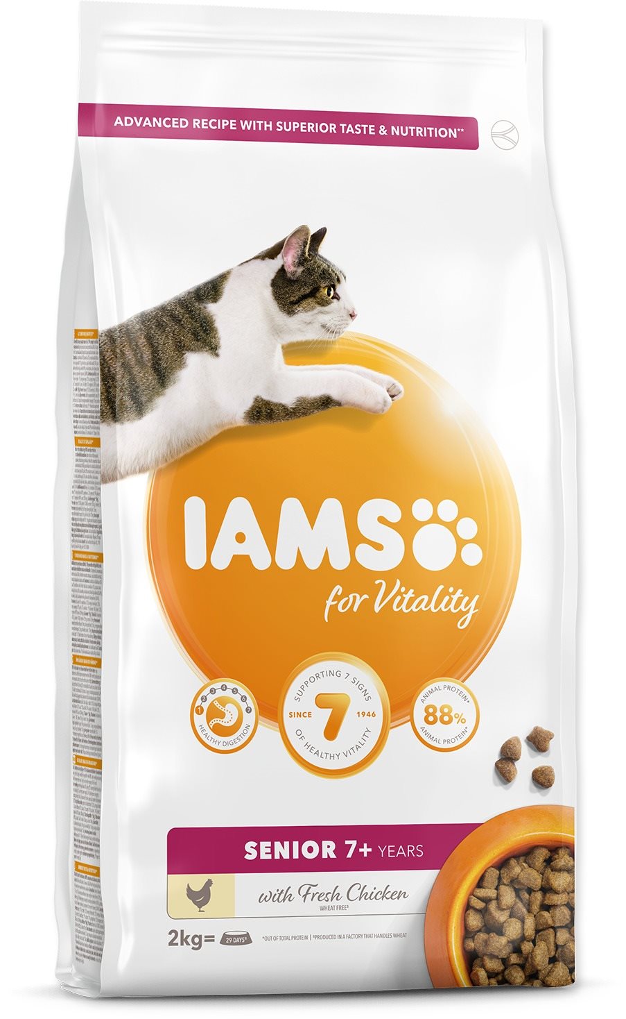 IAMS Cat Senior Chicken 2 kg