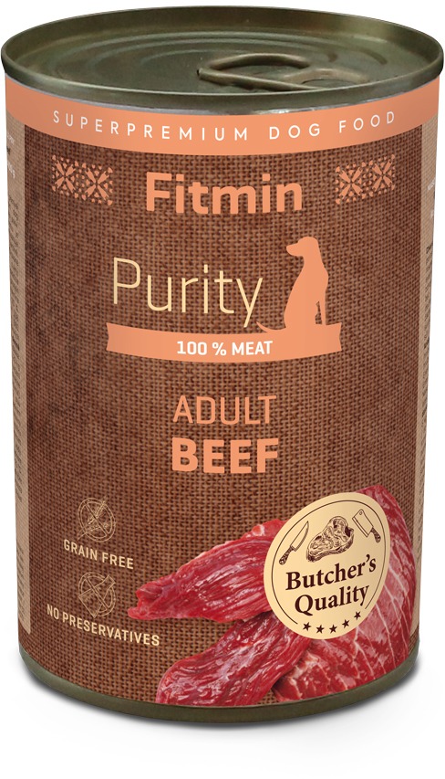 Fitmin Purity Konzerva hovädzia pre psov 400 g