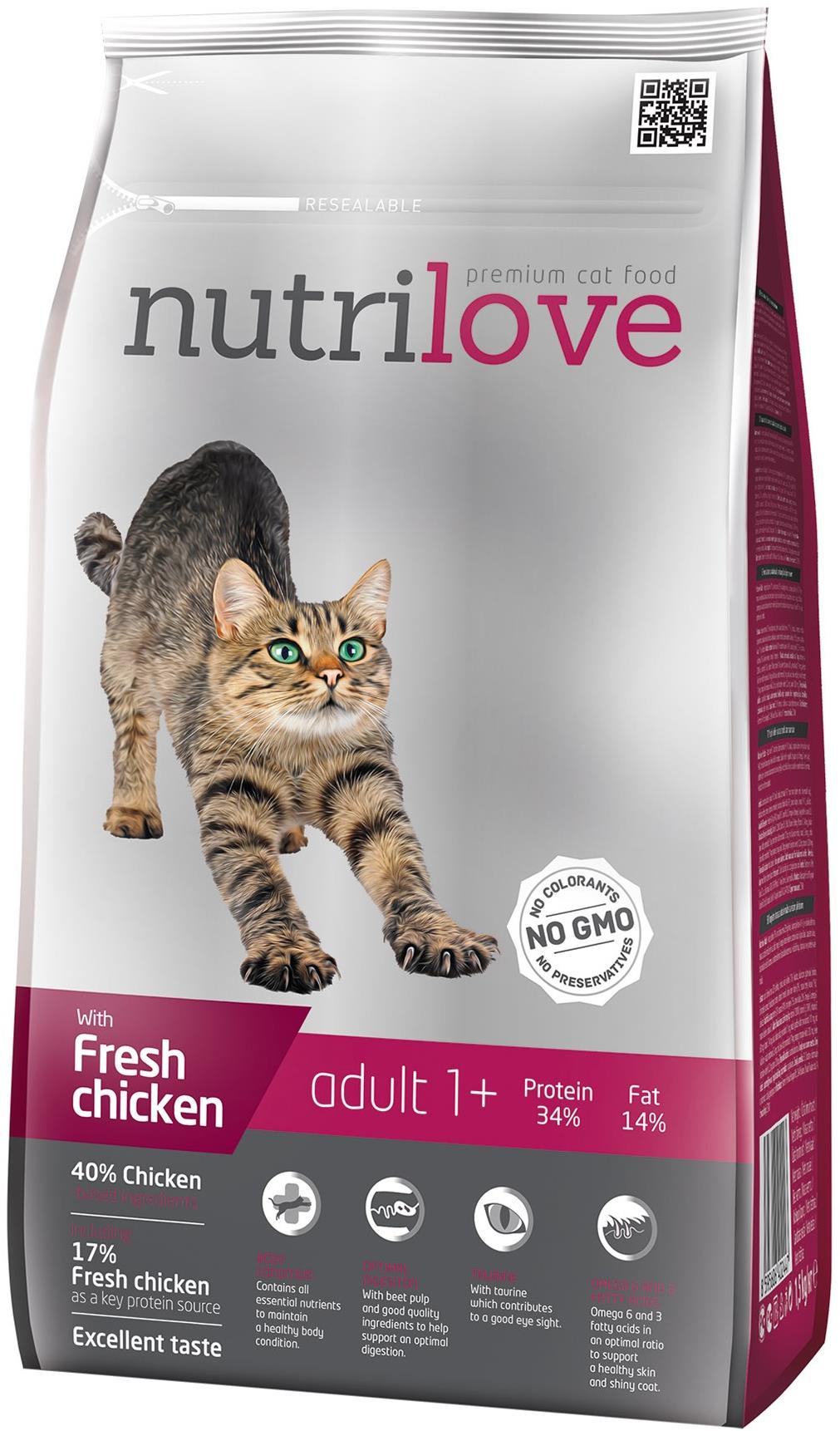 Nutrilove Adult 1+ 1,5 kg