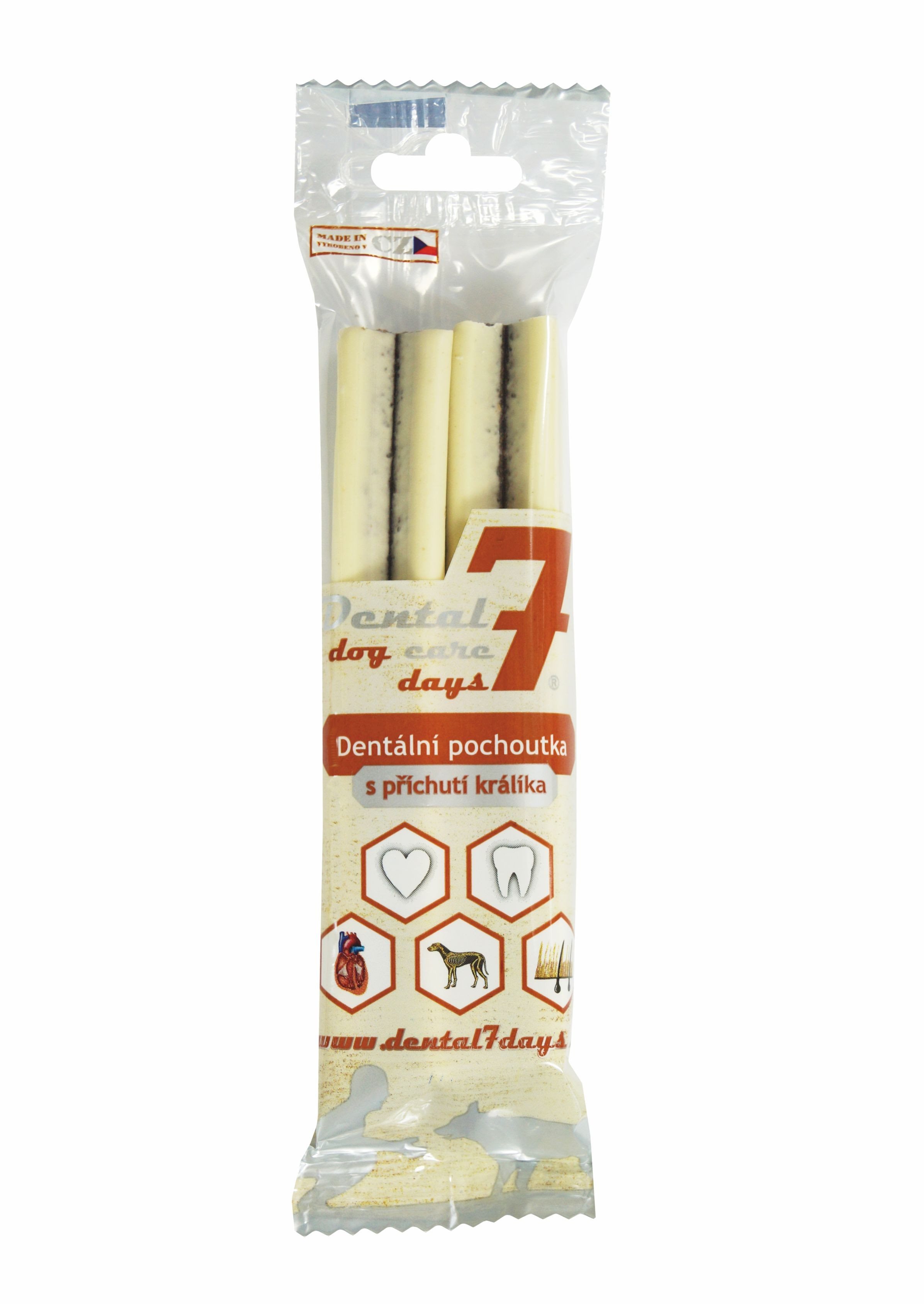 Dental DOG Care 7 days dentálna pochúťka s príchuťou králika 2 ks
