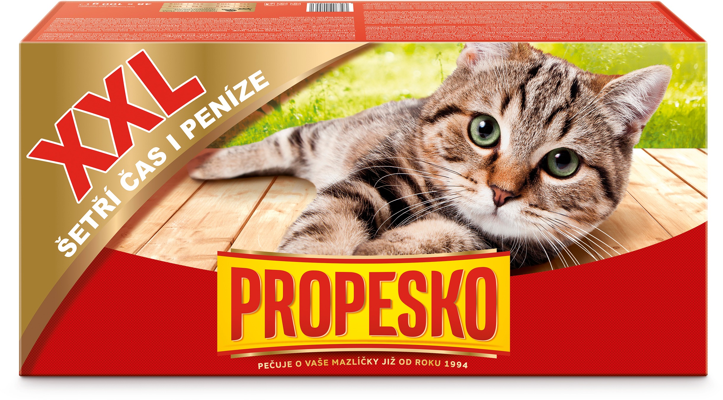 Propesko mix mäsa a ryby 48× 100 g