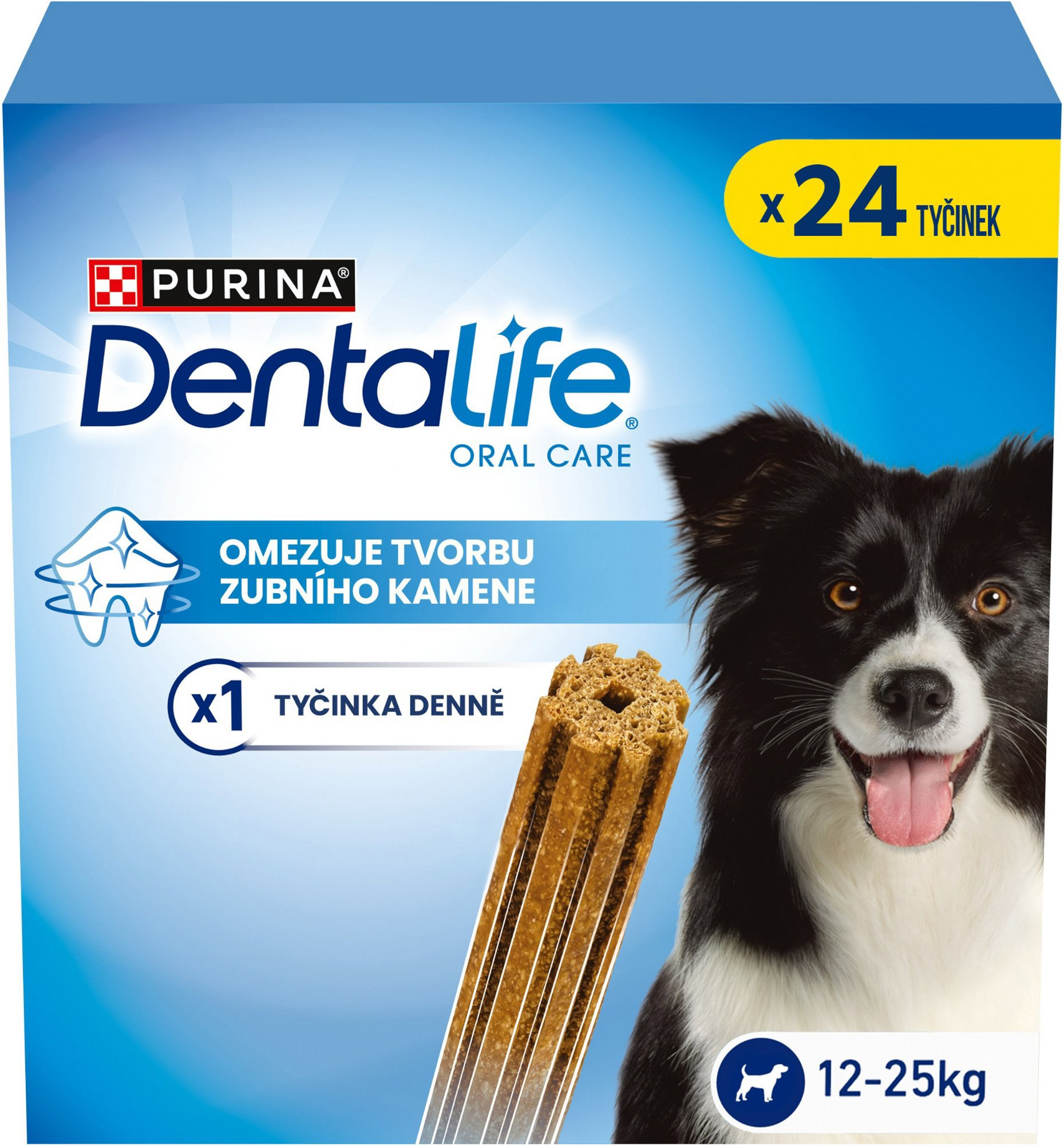 Dentalife Medium maškrty pre psov 24 ks