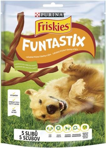 Friskies Funtastix maškrty pre psov 175 g