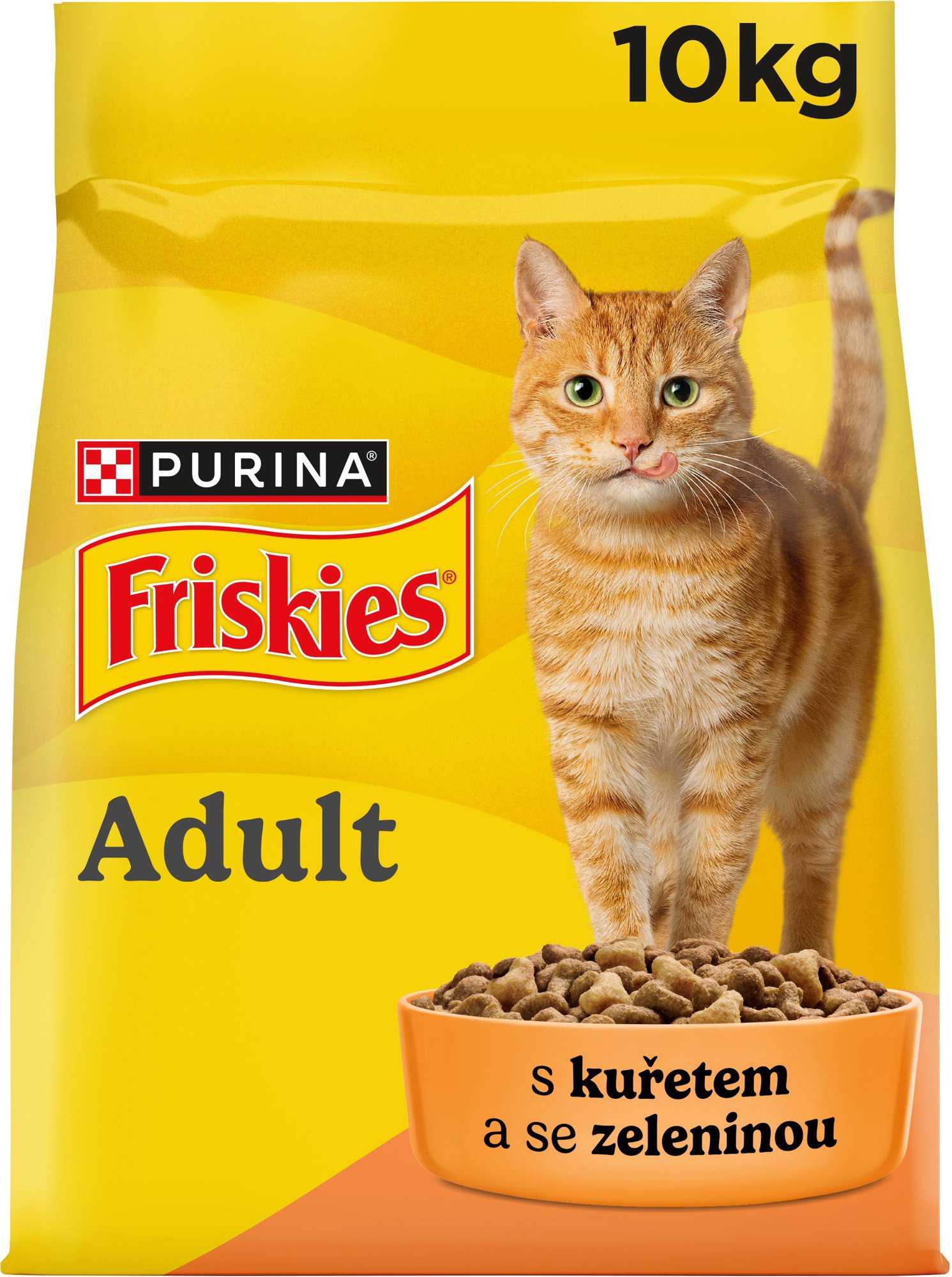 Friskies granuly pre mačky kura, zelenina 10 kg