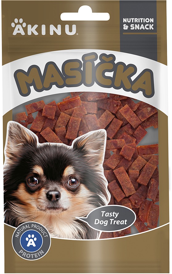 Akinu Králičie pásiky pre psy 75 g