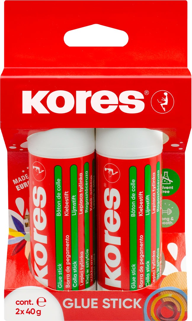 KORES Lepiaca tyčinka 2× 40 g