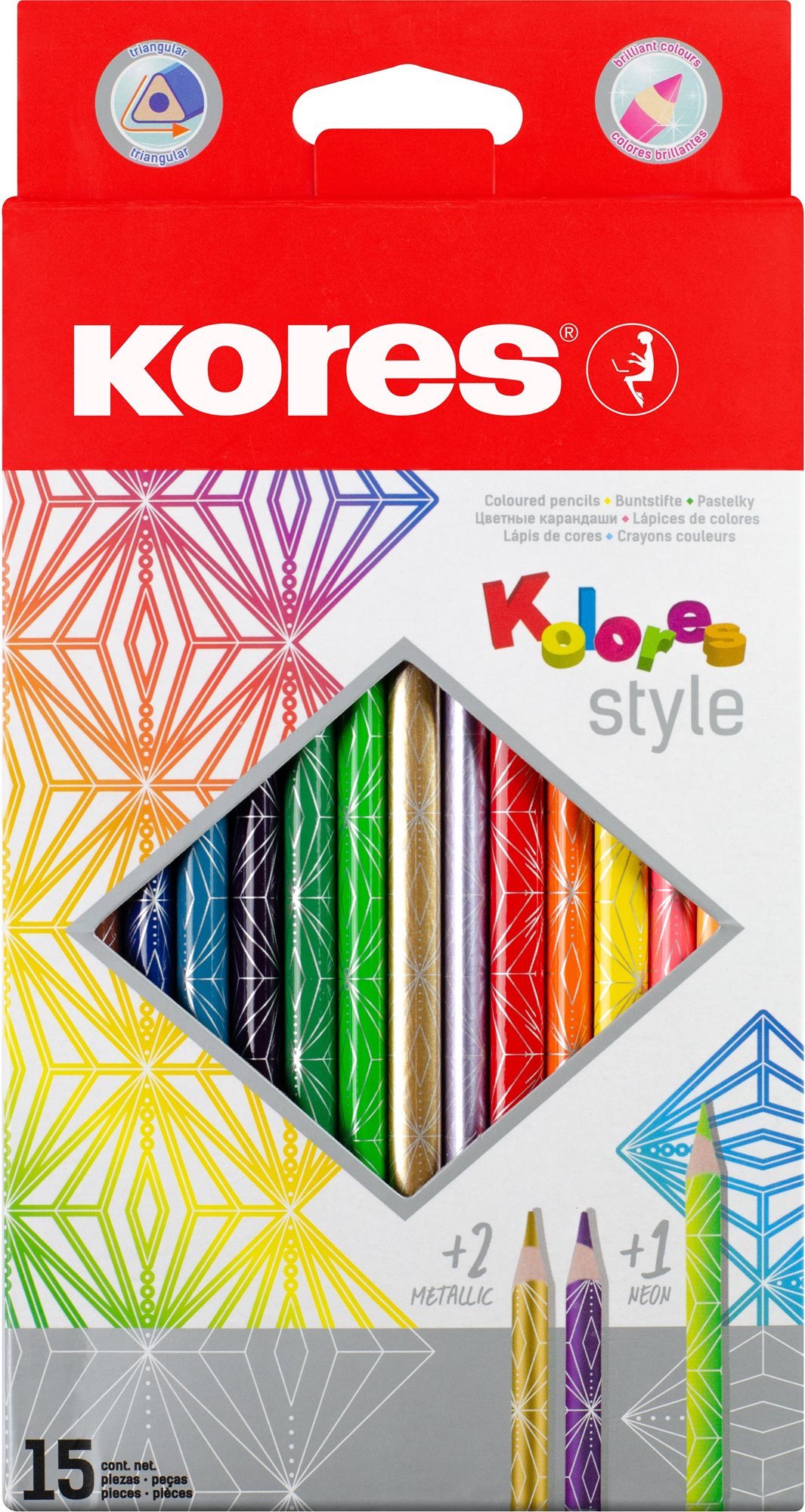 KORES KOLORES STYLE 15 farieb