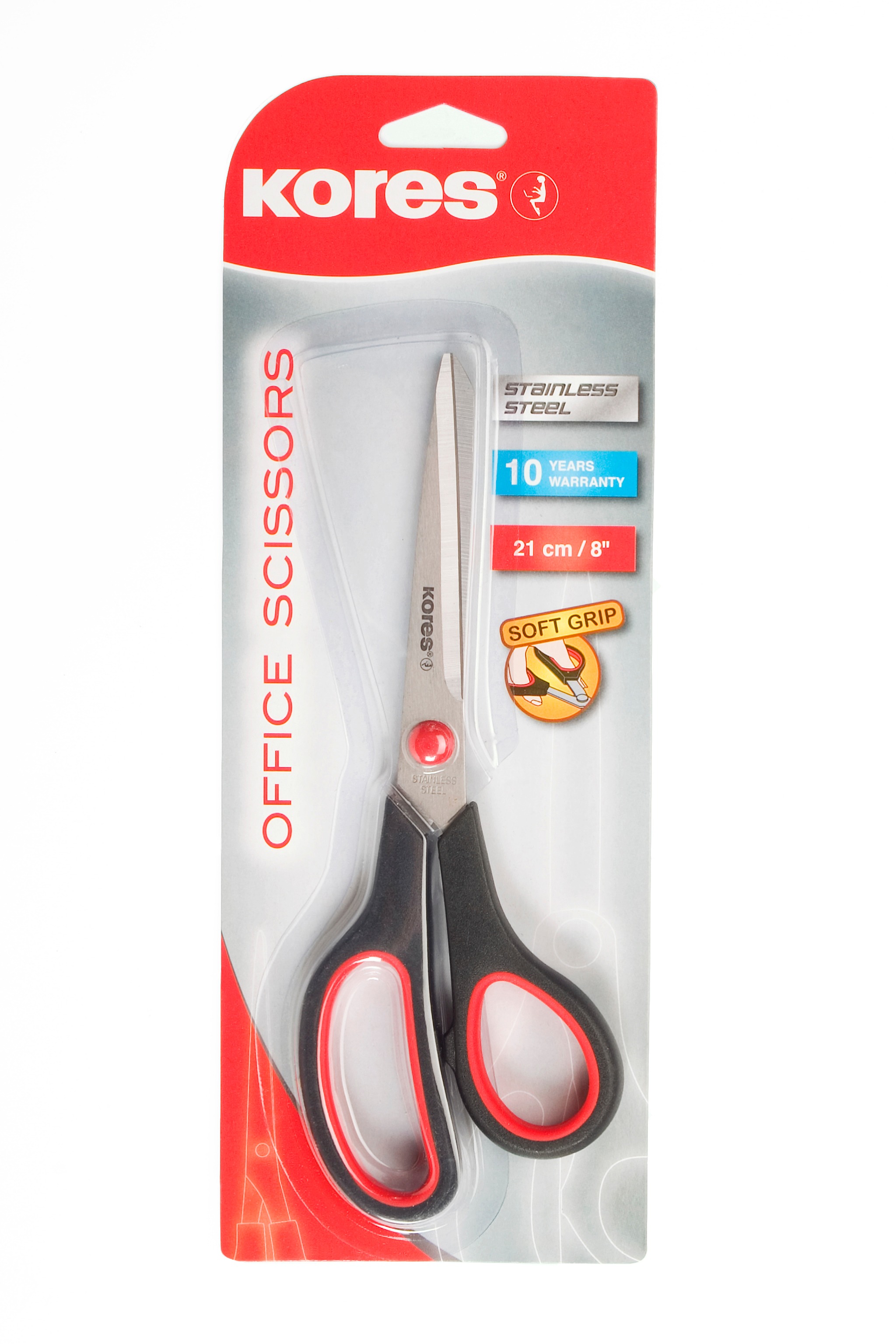 KORES so soft úchopom 21 cm, mix farieb
