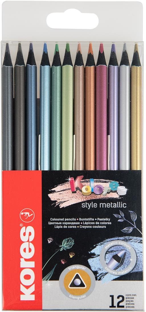 KORES KOLORES STYLE METALIC 12 farieb