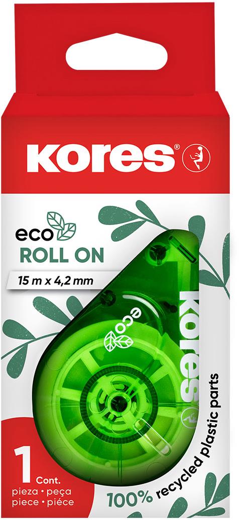 KORES ECO Roll on, 15 m × 4,2 m, zelená