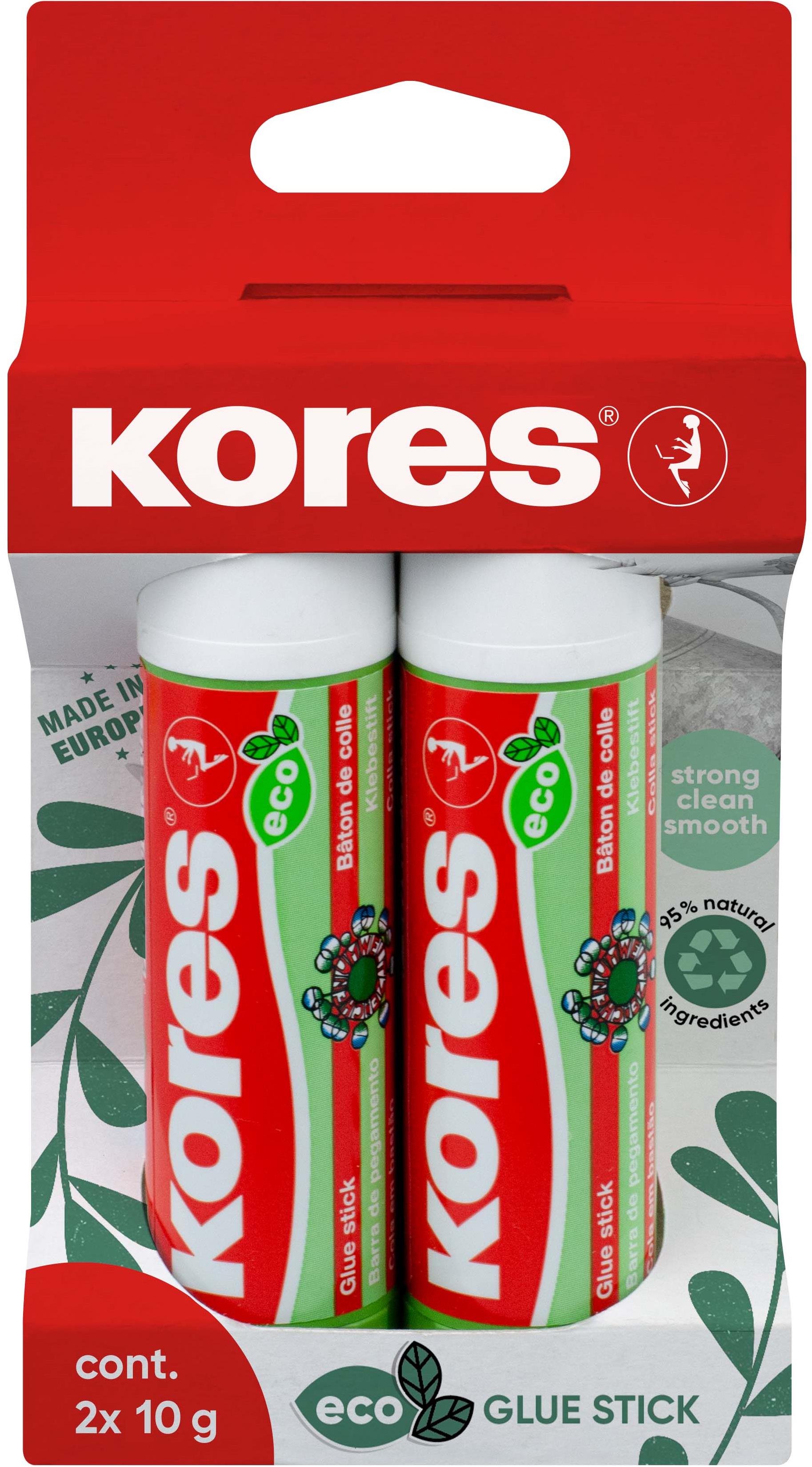 KORES Lepiaca tyčinka ECO 2× 10 g