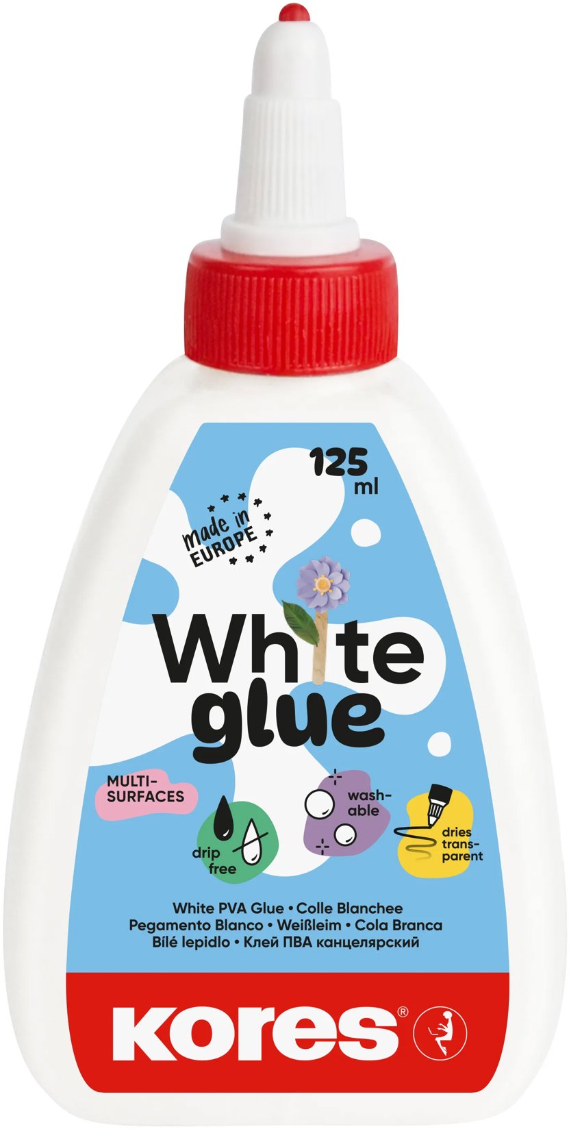 KORES White glue 125 ml