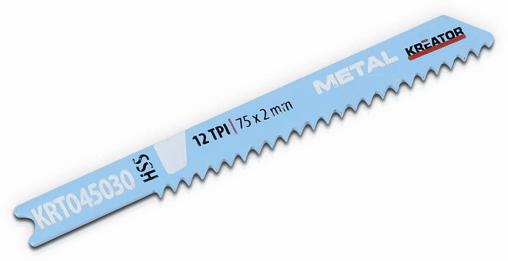 Kreator KRT045030 Súprava HSS pílových listov na kov 75/12