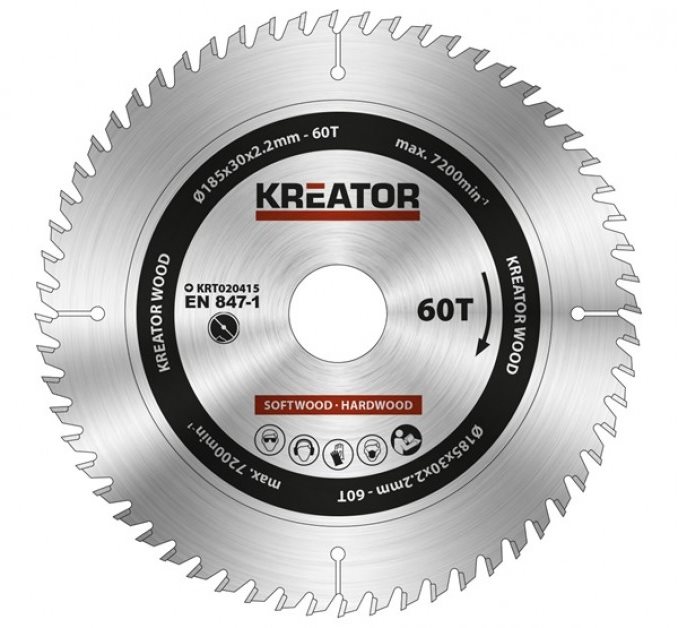 Kreator KRT020415, 185 mm, 60T