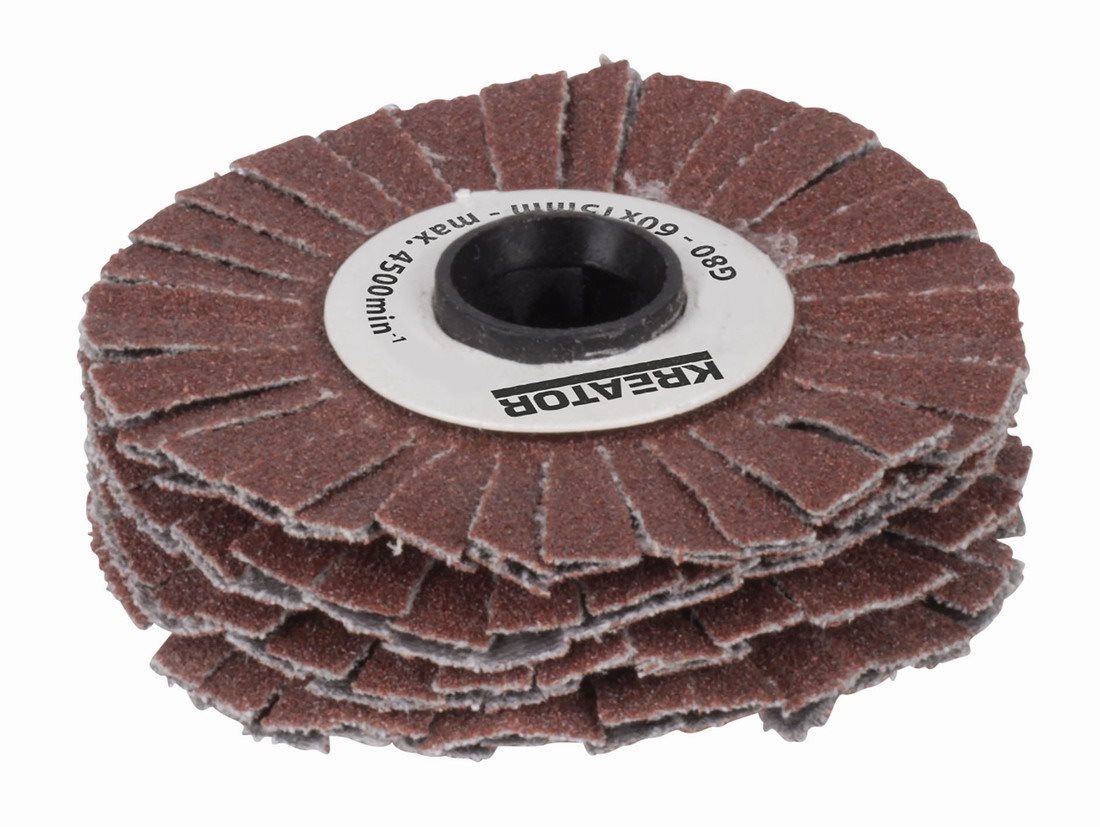 Kreator Brúsny flexibilný kotúč 15 mm, zrnitosť 80