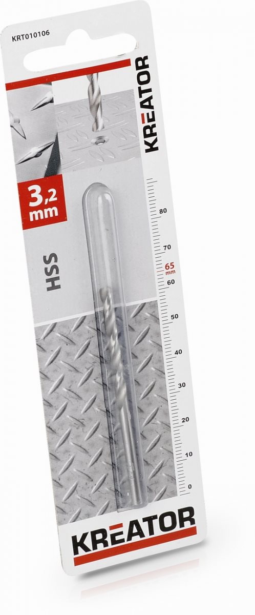 Kreator Vrták do kovu 3,2 mm HSS