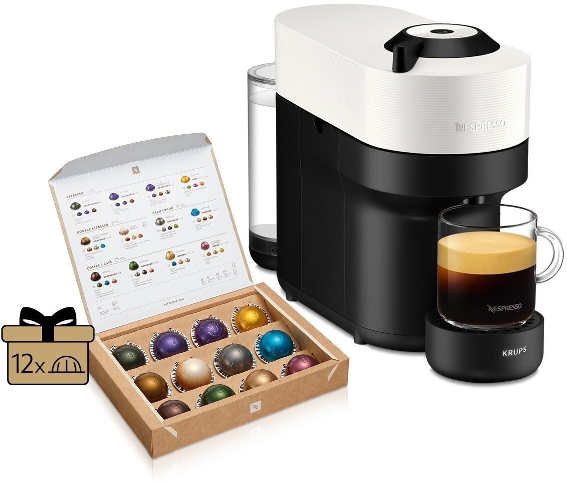 NESPRESSO KRUPS Vertuo Pop Coconut White XN920110