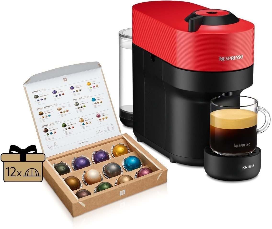 NESPRESSO KRUPS Vertuo Pop Spicy Red XN920510