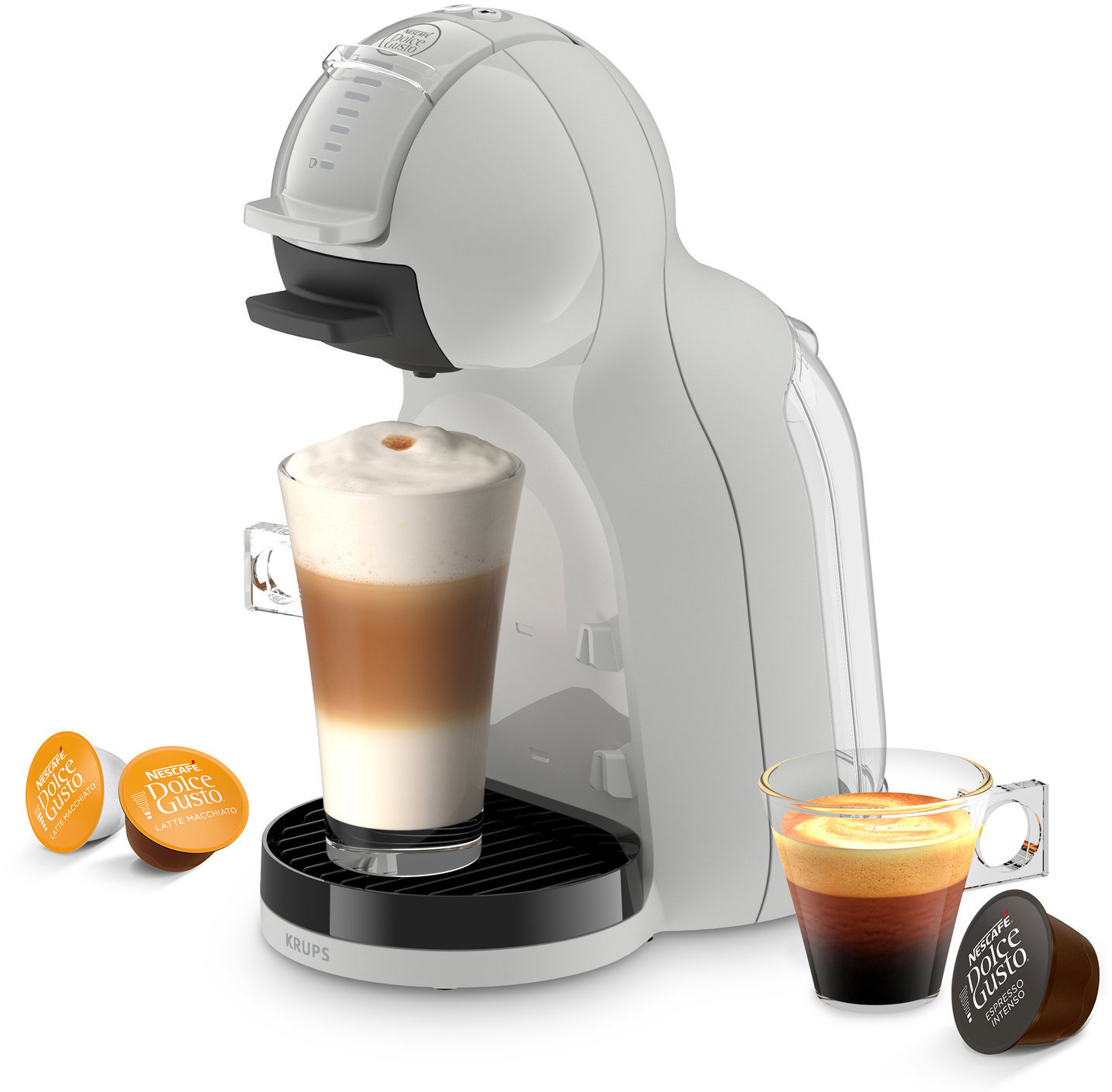 KRUPS KP143GF0 Nescafé Dolce Gusto Mini Me 2 sivý