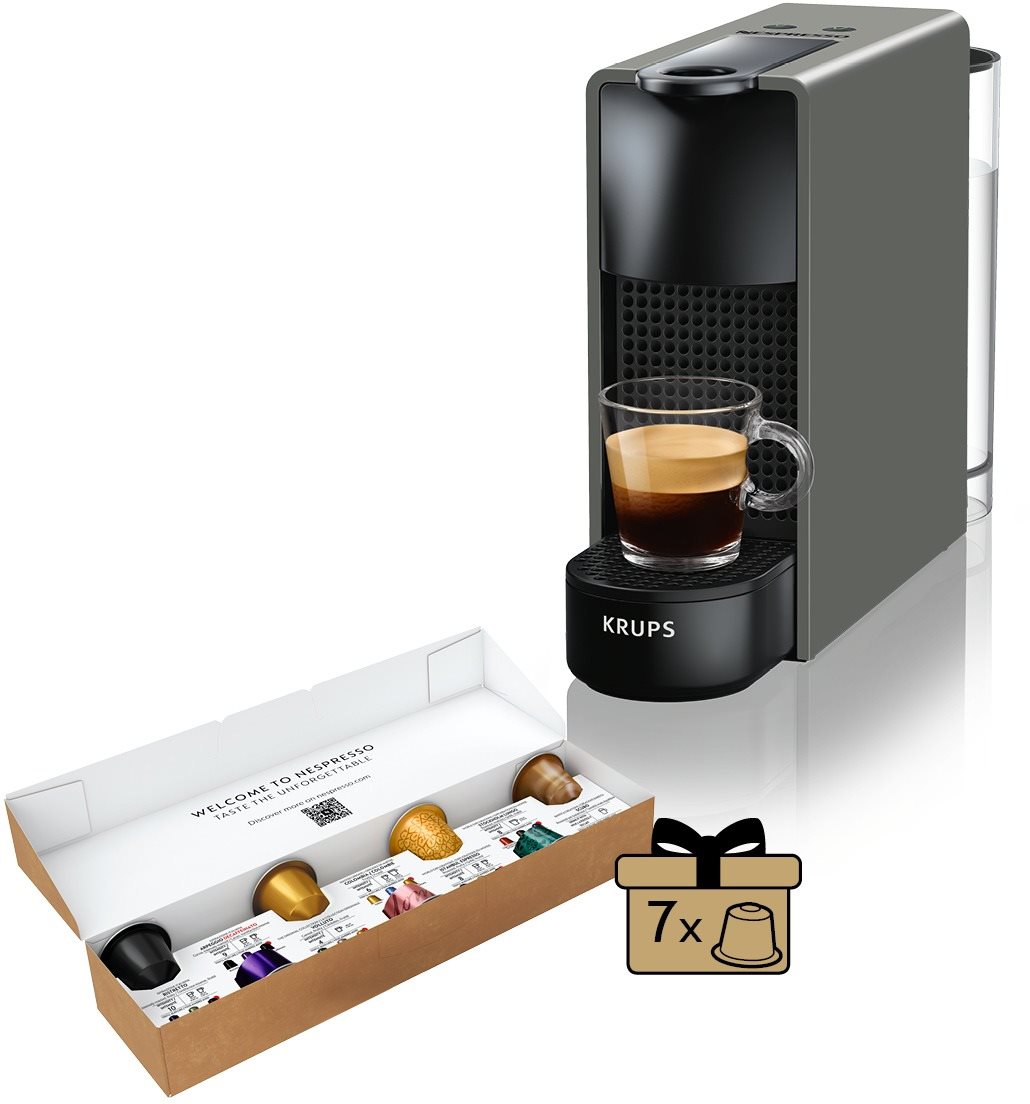 NESPRESSO KRUPS Essenza Mini Intense Grey XN110B