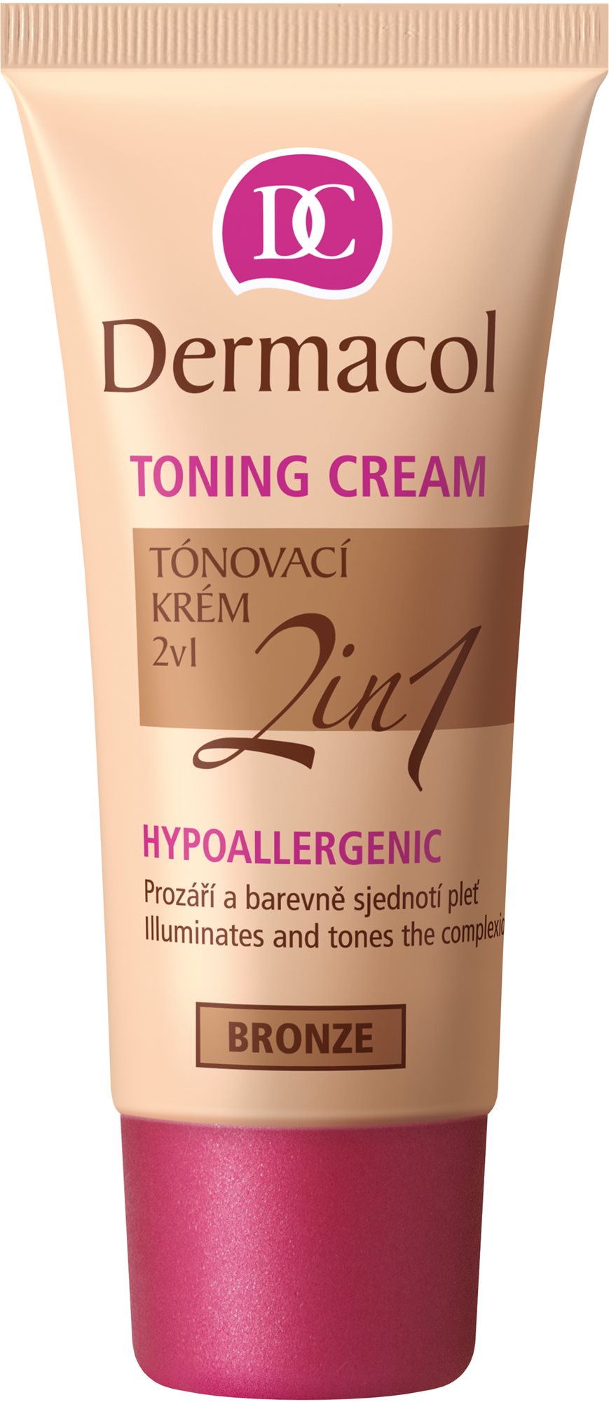 DERMACOL Toning Cream 2 in 1 Bronze 30 ml