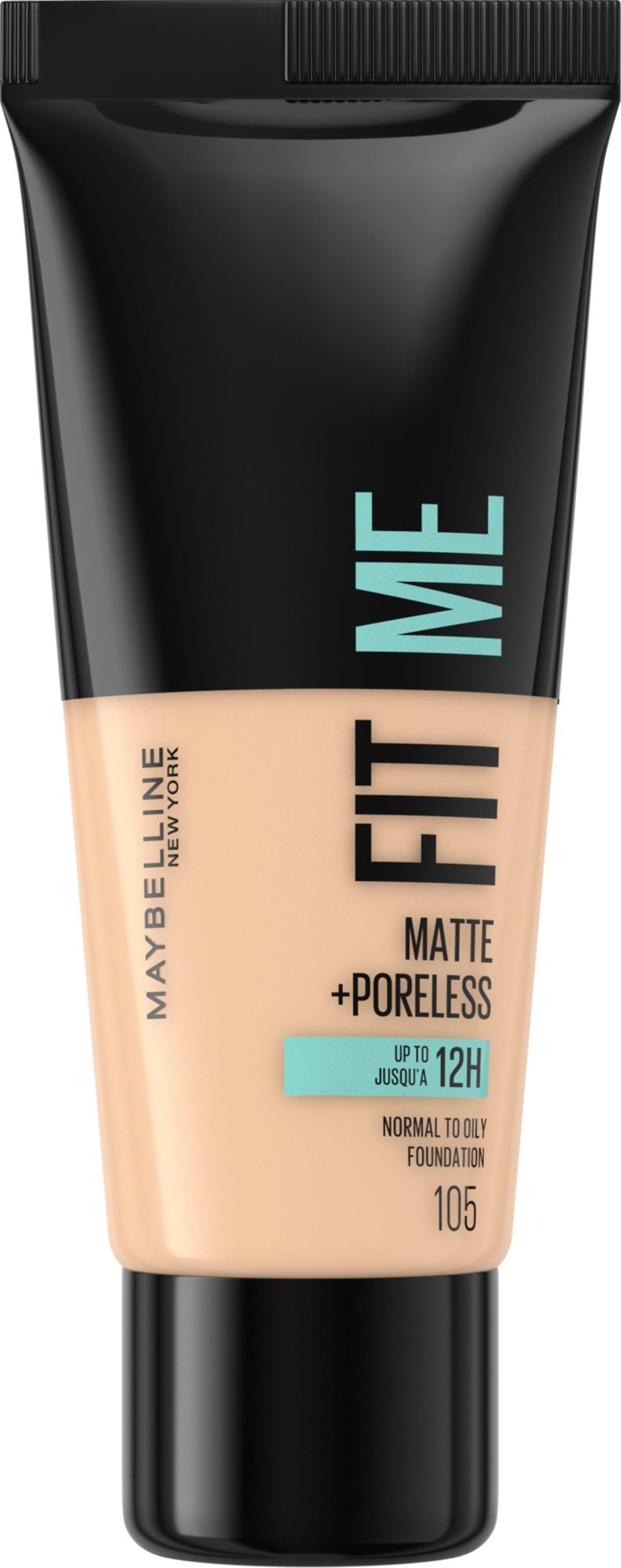 MAYBELLINE NEW YORK Fit Me! Matte + Poreless make-up 05 Natural Ivory, 30 ml