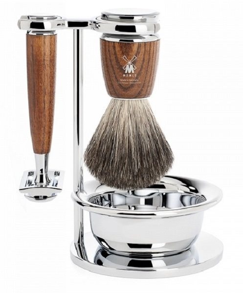 MÜHLE Rytmo Ash Pure Badger 4-dielna