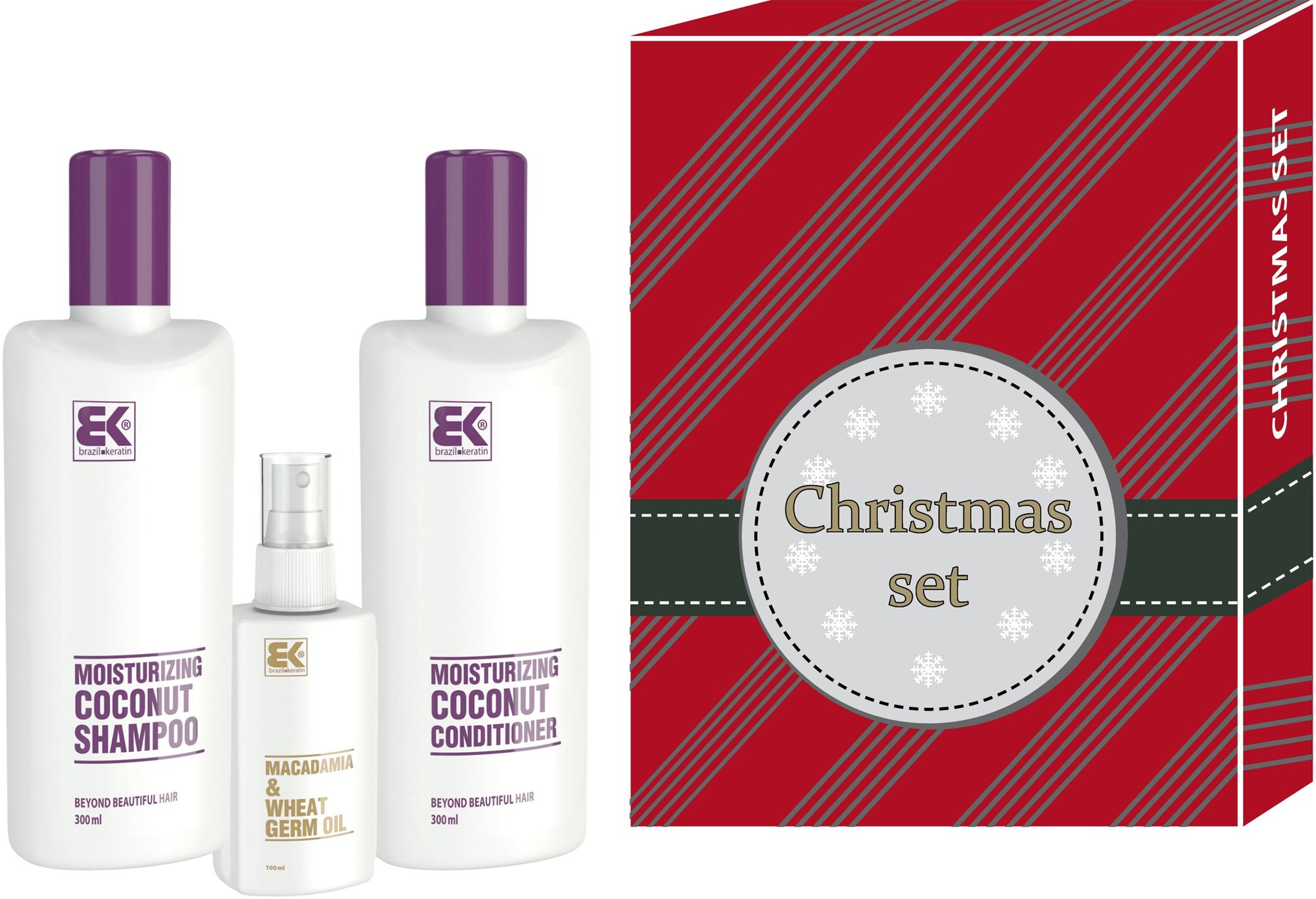 BRAZIL KERATIN Christmas Coconut Sada