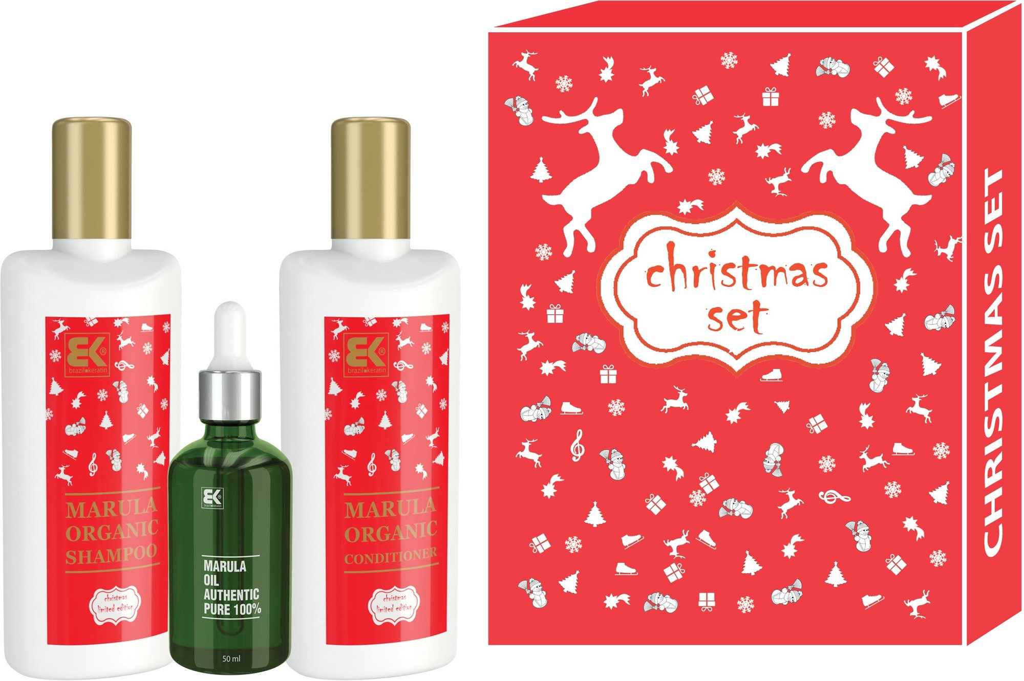 BRAZIL KERATIN Christmas Marula Sada