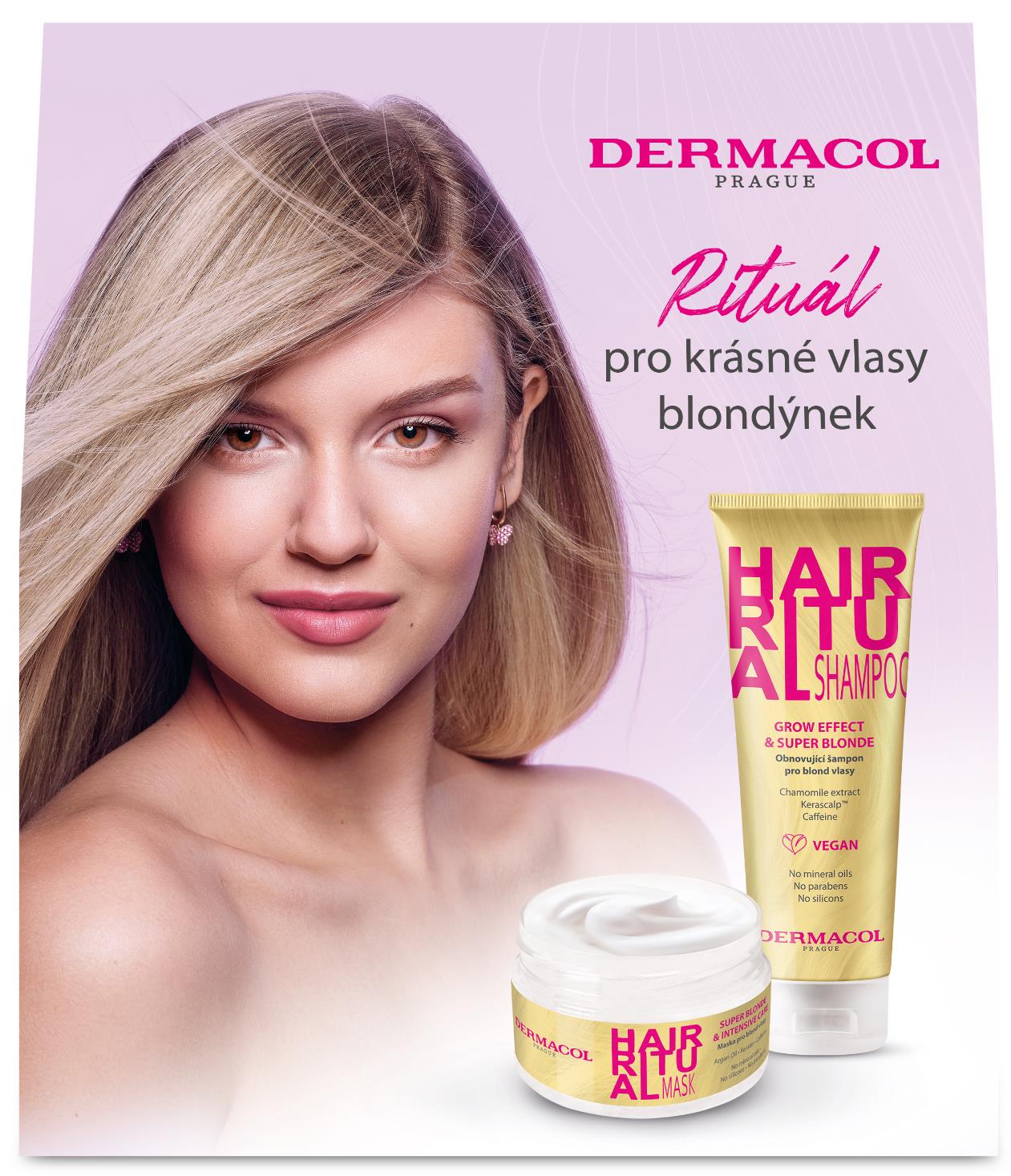 DERMACOL Hair Ritual Blonde Set 450 ml