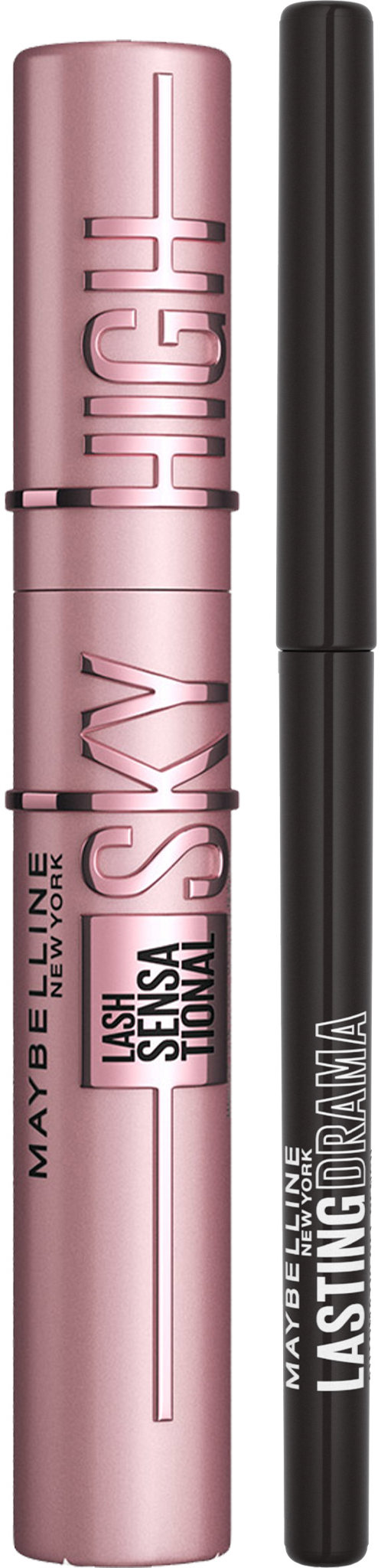 MAYBELLINE NEW YORK Lash Sensational Sky High Mascara 7,2 ml + Lasting Dráma Black Out 3,7 g