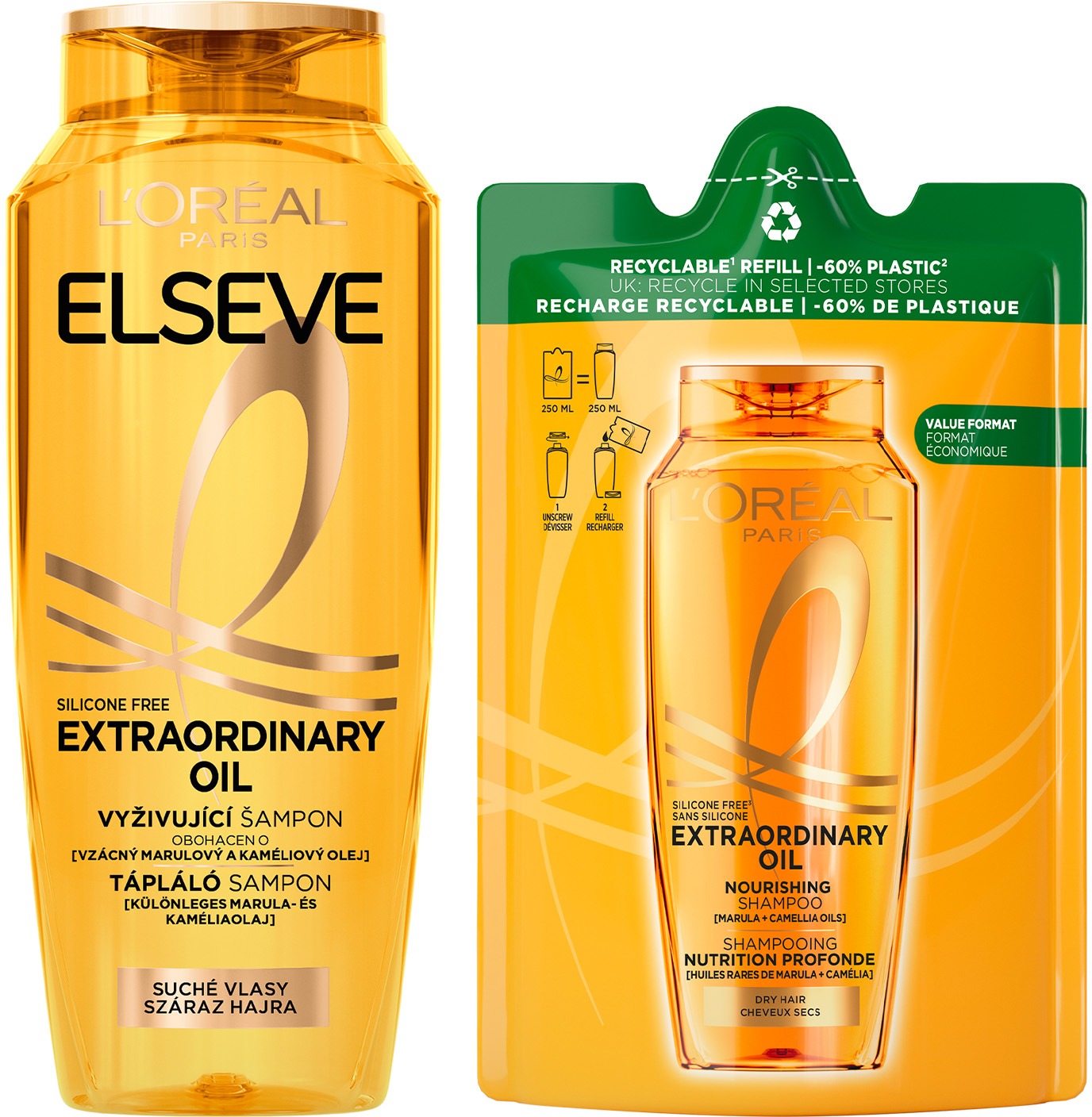 L'ORÉAL PARIS Elseve Extraordinary Oil Set 500 ml