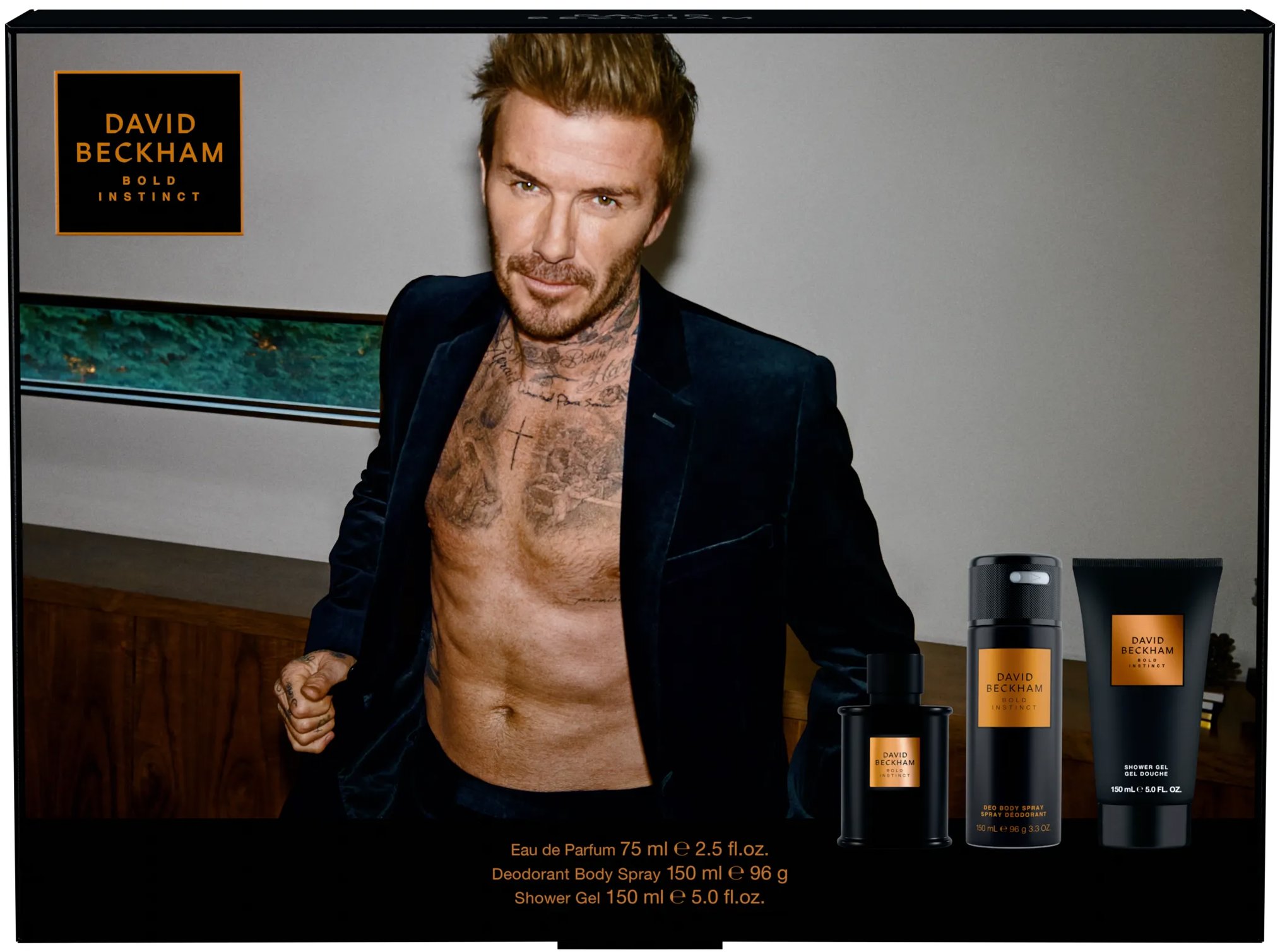 DAVID BECKHAM Bold Instict EdP Set 375 ml