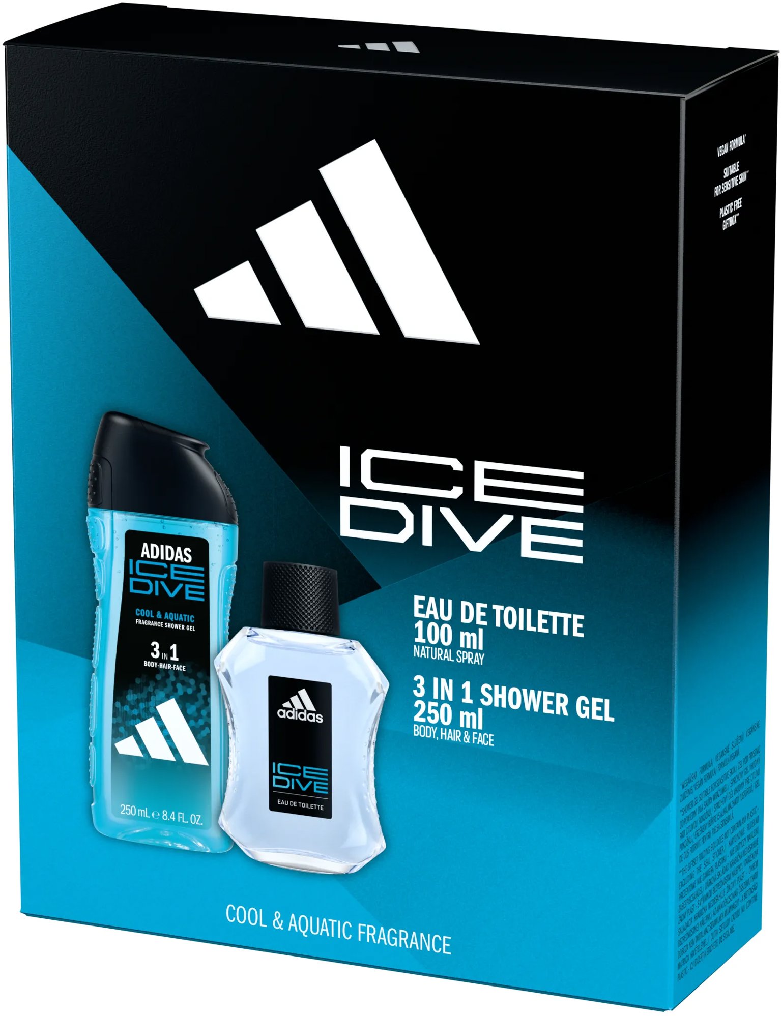 ADIDAS Ice Dive EdT Set 350 ml