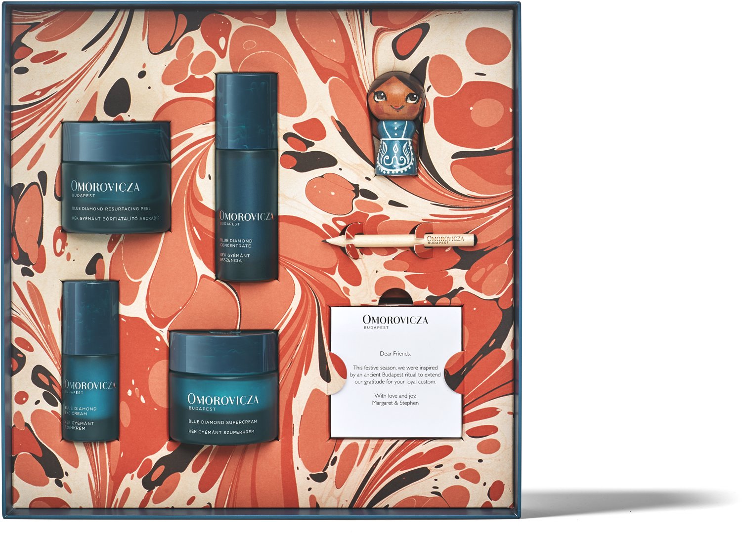 OMOROVICZA Blue Diamond Gratitude Sada 145 ml