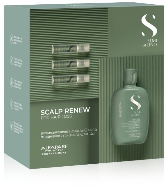 ALFAPARF MILANO Semi Di Lino Scalp obnovujúca súprava Pro 490 ml