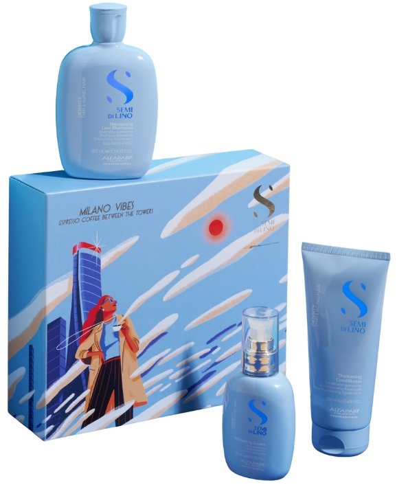 ALFAPARF MILANO Semi Di Lino Density Holiday Kit 575 ml
