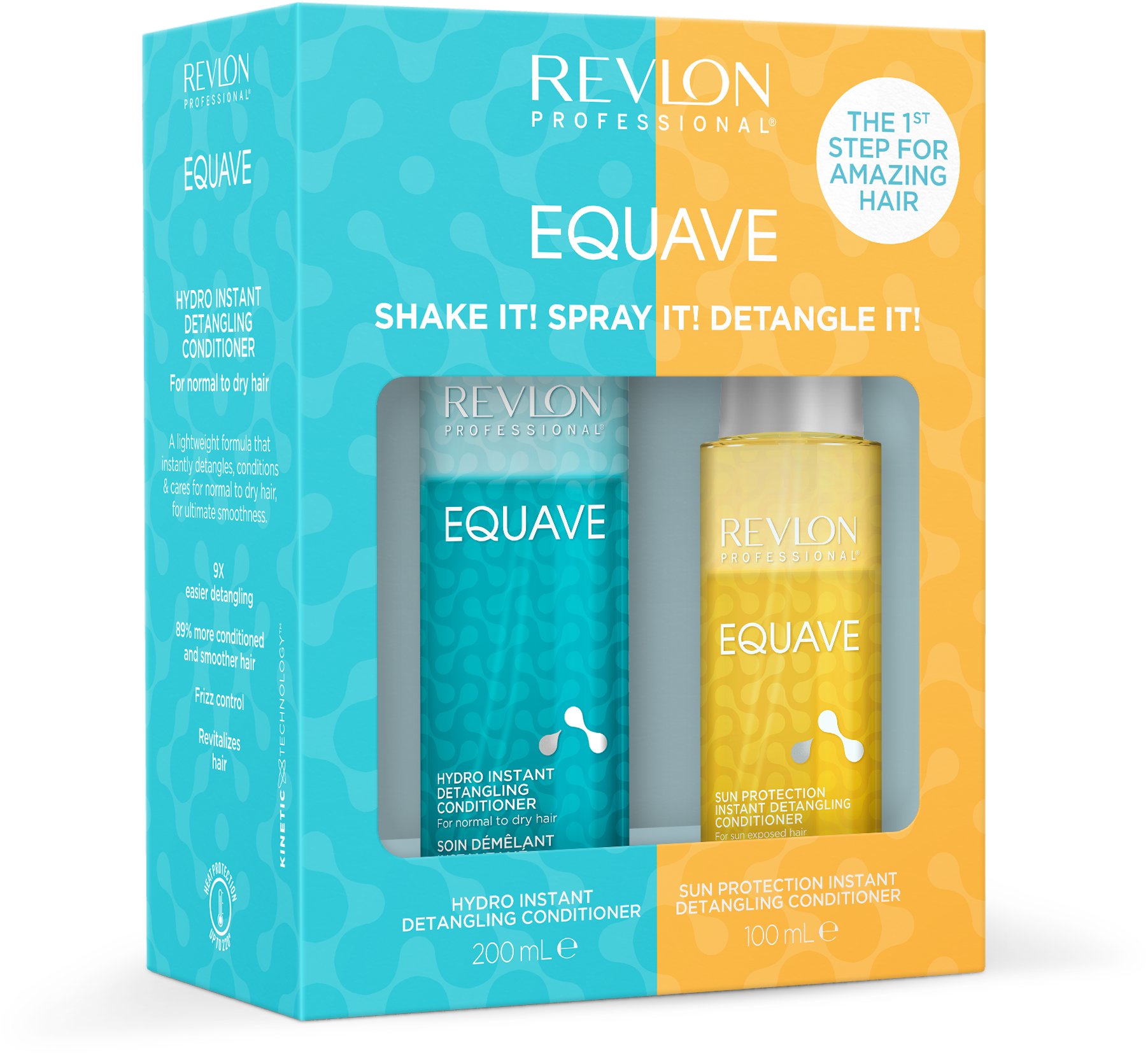REVLON PROFESSIONAL Pack Equave Hydro Instant Detangling Conditioner & Equave Sun Detangling Conditi