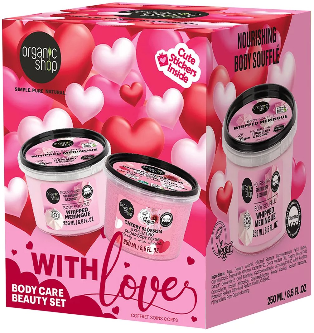 ORGANIC SHOP With Love Body Care Beauty Set 500 ml