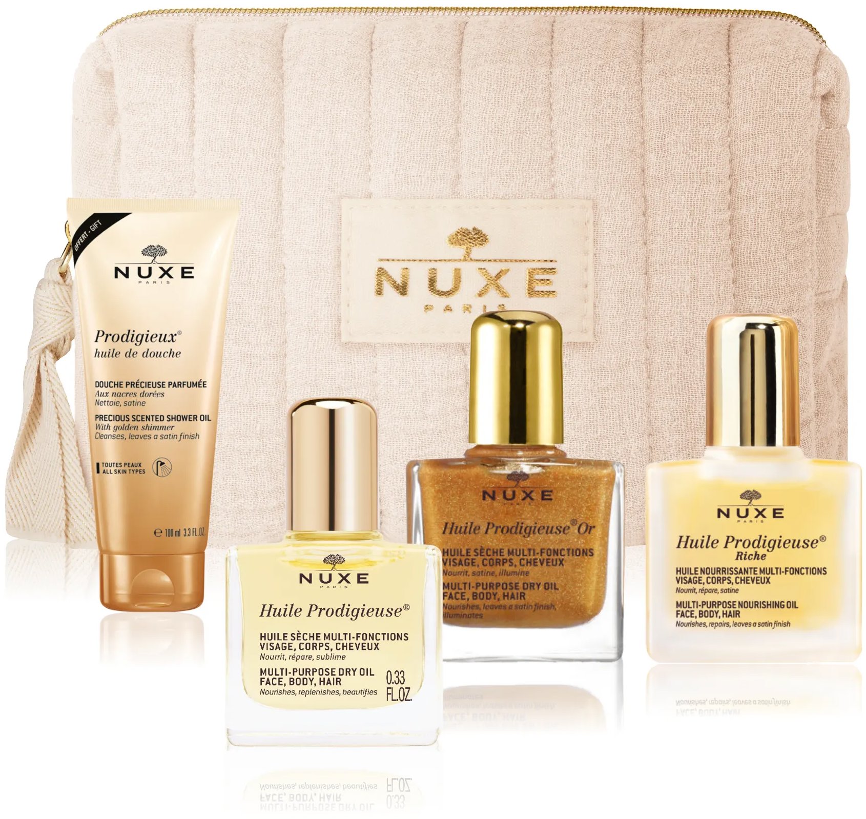 NUXE Darčeková taštička 130 ml
