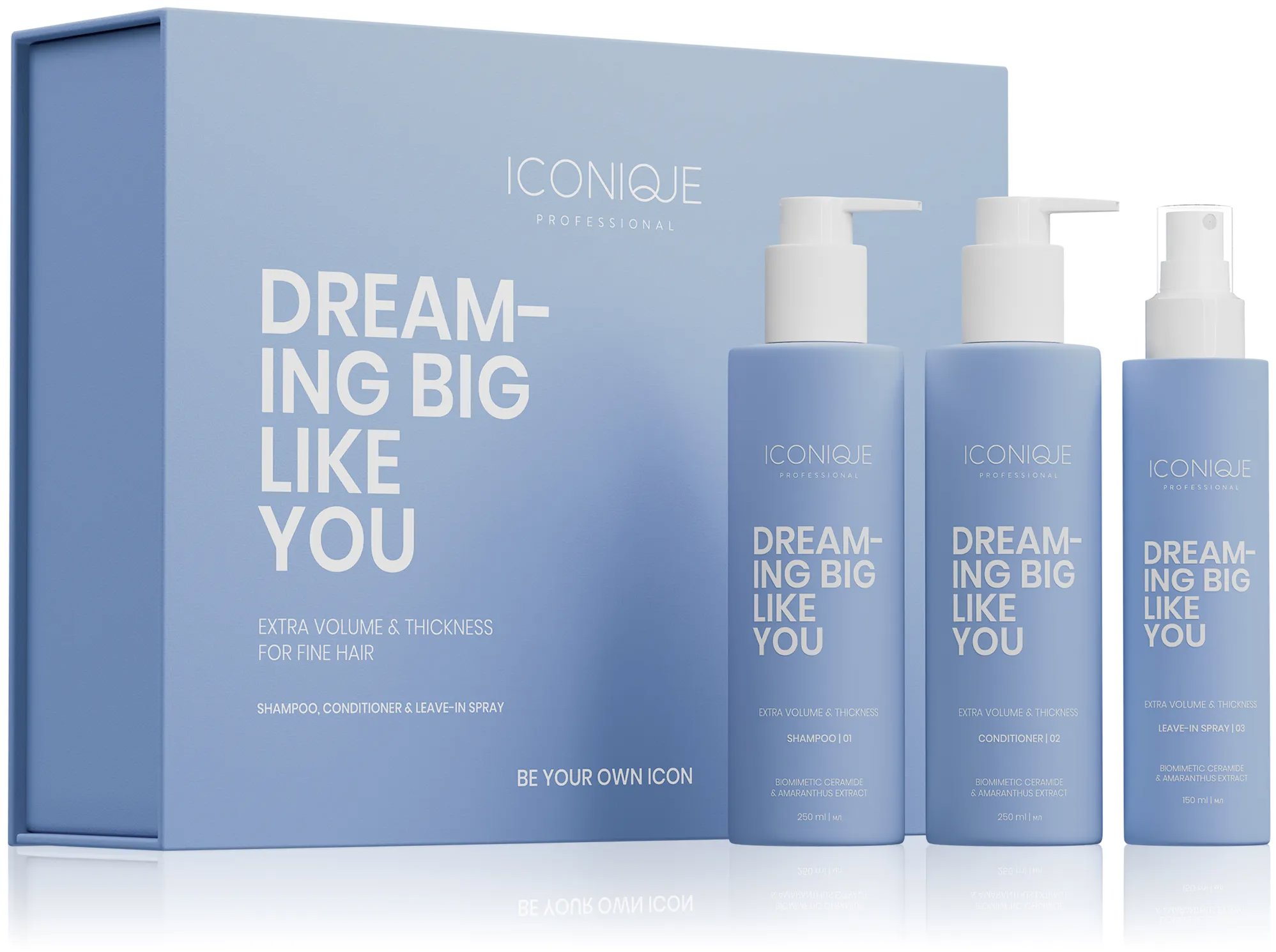 ICONIQUE PROFESSIONAL Dreaming Big Like You Sada 650 ml