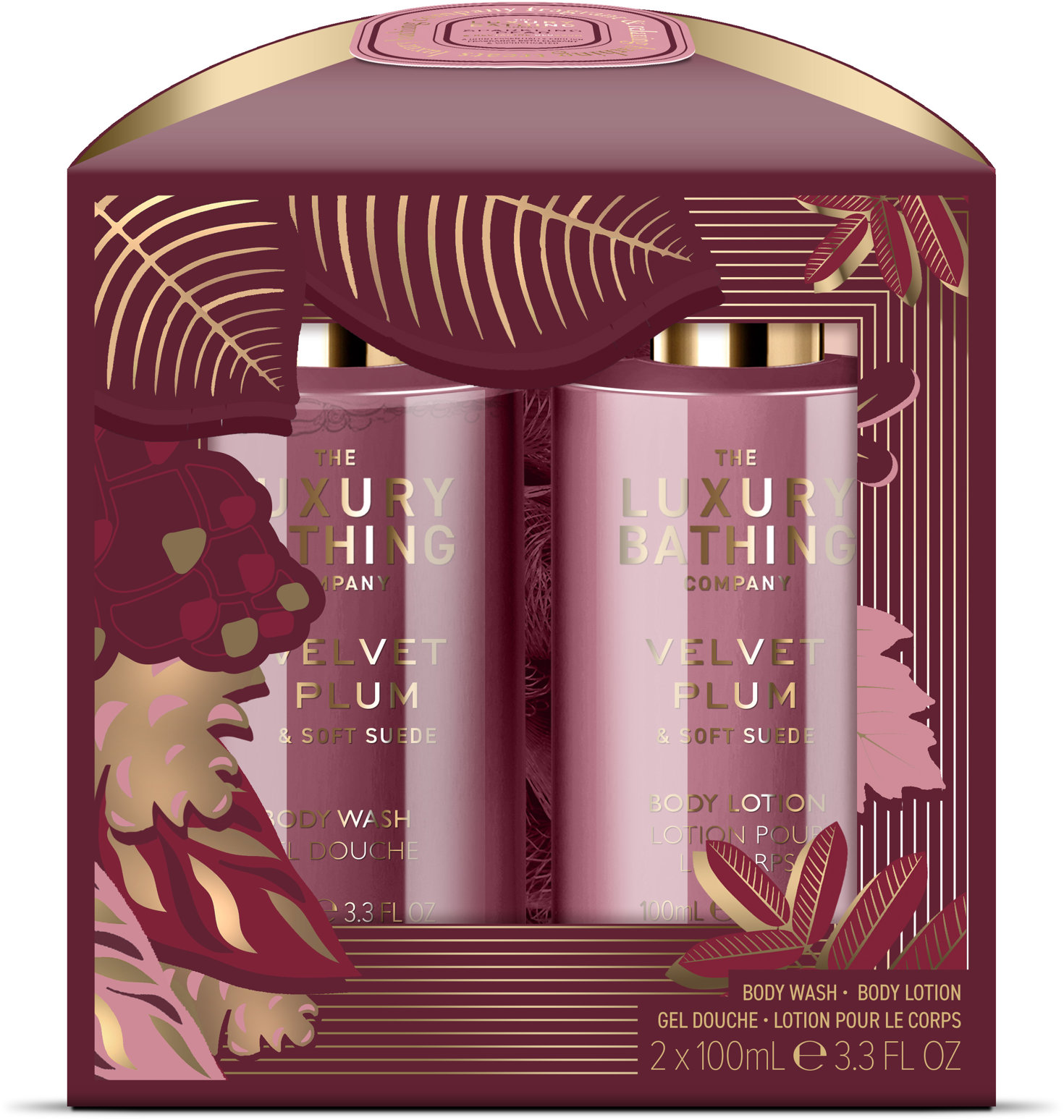 GRACE COLE Velvet Plum & Soft Suede 200 ml