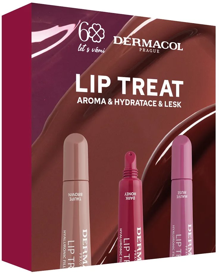DERMACOL Lip Treat v kartóne mix 2026